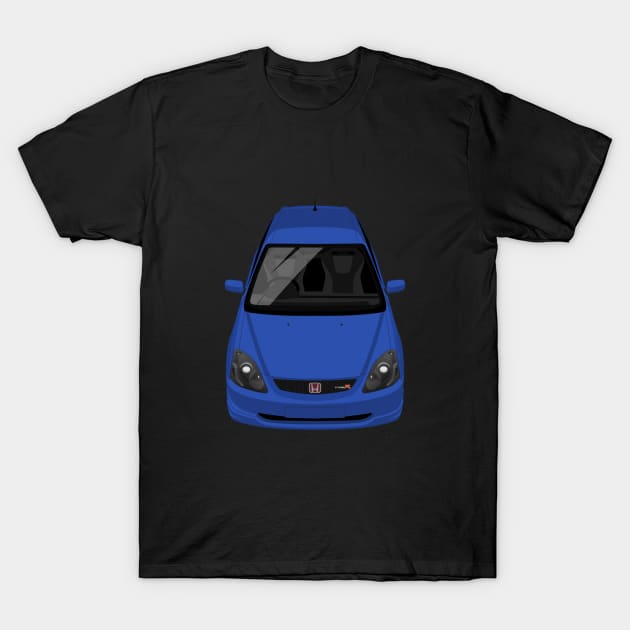 Civic Type R 7th gen 2000-2004 - Blue T-Shirt by jdmart